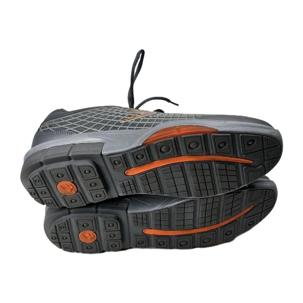 Gravity Defyer Men's TB9011MGO-M Gray Orange Athletic Shoes Size 14.5‎